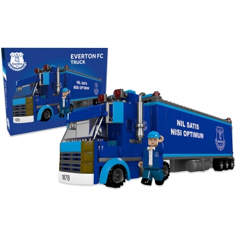 FC Everton camion brick fan truck