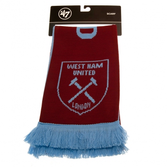 West Ham United eșarfă de iarnă scarf CR