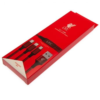 FC Liverpool cablu de încărcare 3 in 1 charging cable