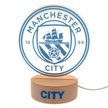 Manchester City lampă cu LED LED crest light