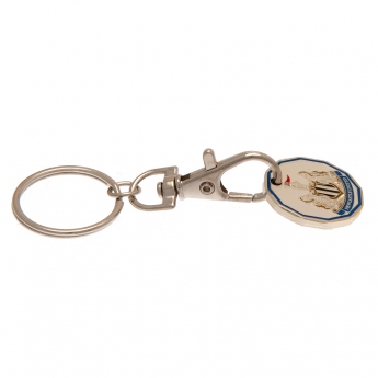 Newcastle United breloc trolley coin keyring