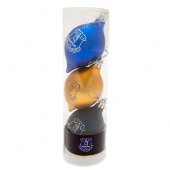 FC Everton decorațiuni de Crăciun 3pk vintage baubles