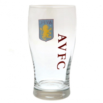 Aston Villa valiză tulip pint glass