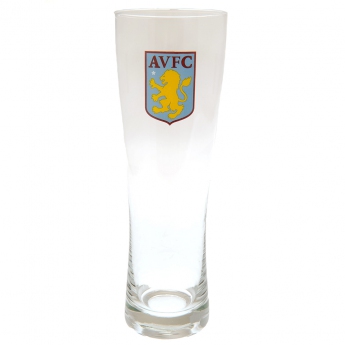 Aston Villa valiză tall beer glass