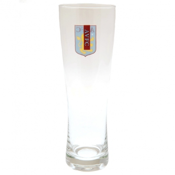 Aston Villa valiză tall beer glass