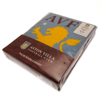 Aston Villa cearșaf pentru pat dublu double duvet set pl