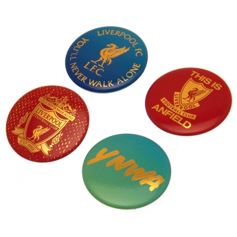 FC Liverpool set embleme button badge set