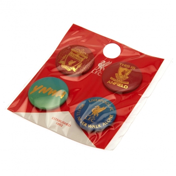 FC Liverpool set embleme button badge set