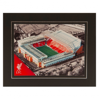 FC Liverpool poză în ramă anfield aerial photo