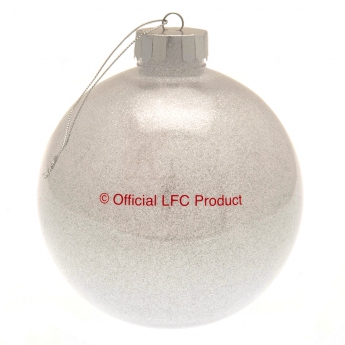 FC Liverpool decorațiuni de Crăciun giant glitter bauble