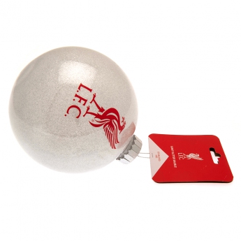 FC Liverpool decorațiuni de Crăciun giant glitter bauble