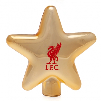 FC Liverpool decorațiuni de Crăciun gold tree topper