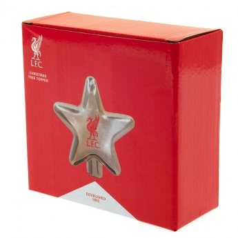 FC Liverpool decorațiuni de Crăciun gold tree topper