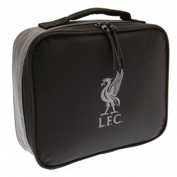 FC Liverpool geantă pentru mâncare black and silver lunch bag