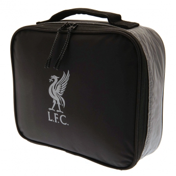 FC Liverpool geantă pentru mâncare black and silver lunch bag