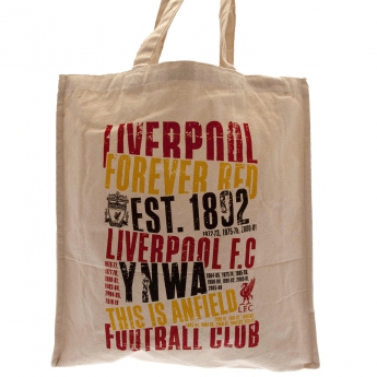 FC Liverpool Pungă de cumpărături canvas tote bag