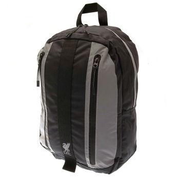 FC Liverpool rucsac black silver backpack