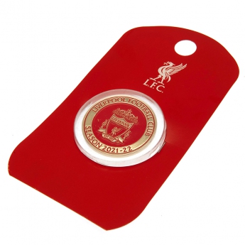 FC Liverpool monede comemorative 2021-22 season coin