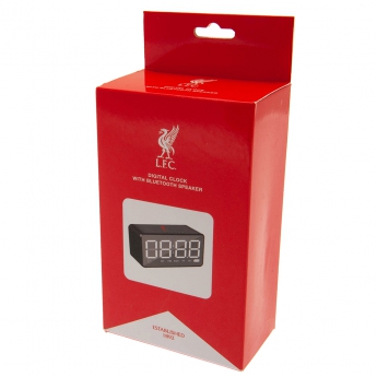 FC Liverpool ceas digital bedside clock with speaker