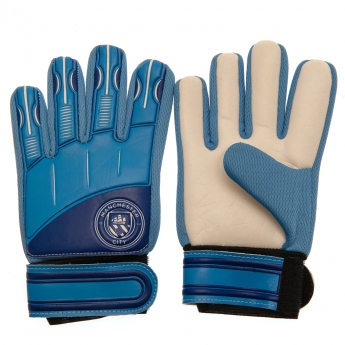 Manchester City mănuși de portar pentru copii kids 67-73mm palm width