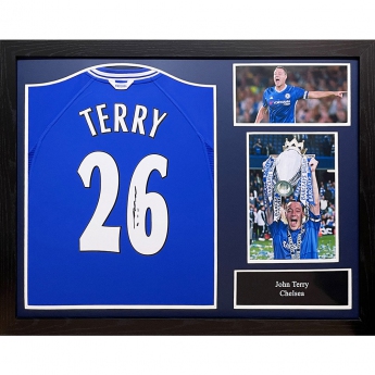 Legende tricou înrămat Chelsea FC 2000 Terry Signed Shirt (Framed)