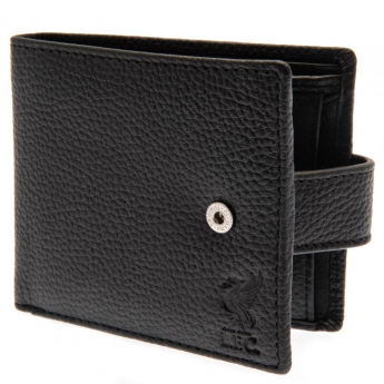 FC Liverpool portofel black leather wallet