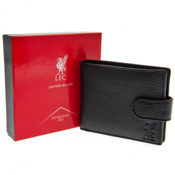 FC Liverpool portofel black leather wallet