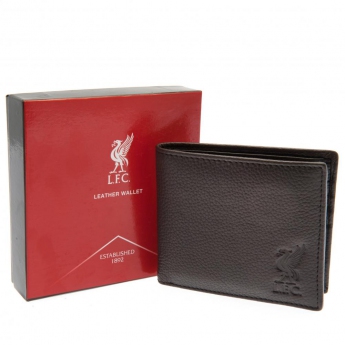 FC Liverpool portofel brown leather wallet