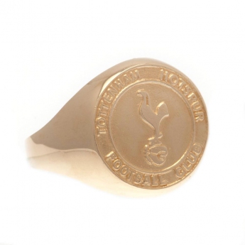 Tottenham Hotspur inel 9ct Gold Crest Ring Medium