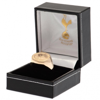 Tottenham Hotspur inel 9ct Gold Crest Ring Medium
