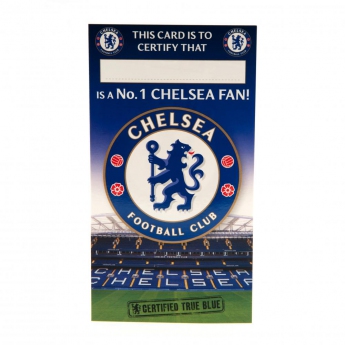 FC Chelsea urări pentru ziua de naștere birthday card no 1 fan