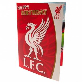 FC Liverpool urări pentru ziua de naștere musical birthday card