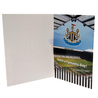 Newcastle United urări pentru ziua de naștere musical birthday card