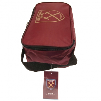 West Ham United geantă pentru pantofi boot bag cr