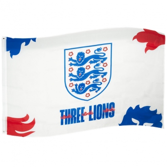 Echipa națională de fotbal drapel England FA Flag 3 Lions