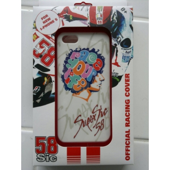 Marco Simoncelli husă de telefon mobil iPhone 5 white