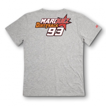 Marc Marquez tricou de bărbați grey DirtTrack