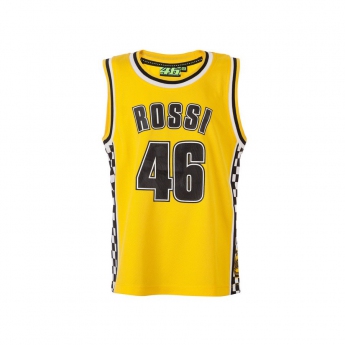 Valentino Rossi maiou de copii basket yellow 46