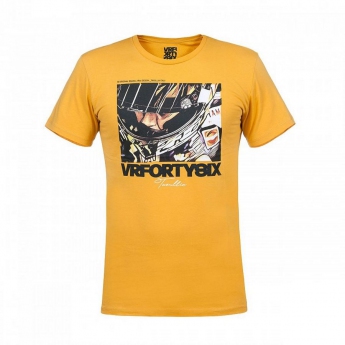 Valentino Rossi tricou de bărbați orange Forty