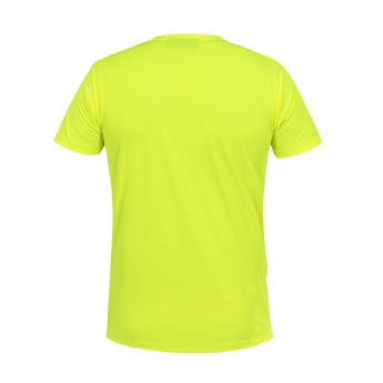 Valentino Rossi tricou de bărbați yellow logo VR46 black Core