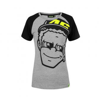 Valentino Rossi tricou de dama VR46 classic grey head