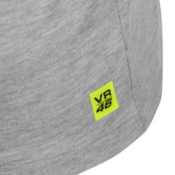 Valentino Rossi tricou de bărbați grey VR46 yellow Core