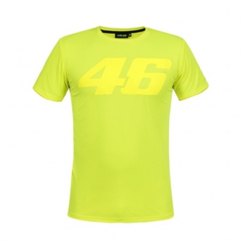 Valentino Rossi tricou de bărbați VR46 core yellow number yellow