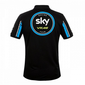 Valentino Rossi tricou polo black Sky VR46 Racing Team