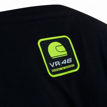 Valentino Rossi tricou de bărbați black VR46 Riders Academy