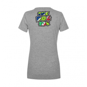 Valentino Rossi tricou de dama grey Classic (Pop Art) 2019