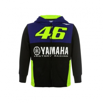 Valentino Rossi hanorac cu glugă pentru copii VR46 Yamaha Racing 2019
