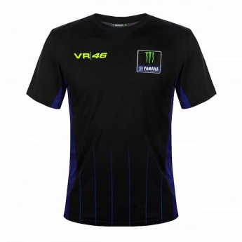 Valentino Rossi tricou de bărbați VR46 - Yamaha black 2019
