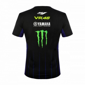 Valentino Rossi tricou de bărbați VR46 - Yamaha black 2019