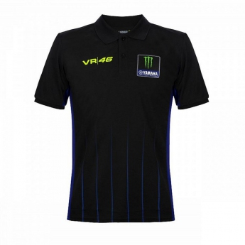 Valentino Rossi tricou polo VR46 - Yamaha black 2019